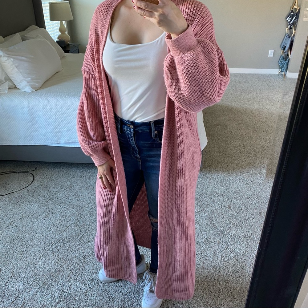Express White bodysuit (not cardigan)